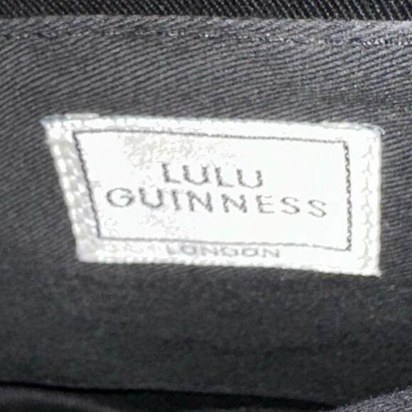 Vintage Lulu Guinness Adorable Wool Pug Bag HTF EUC - Picture 9 of 9